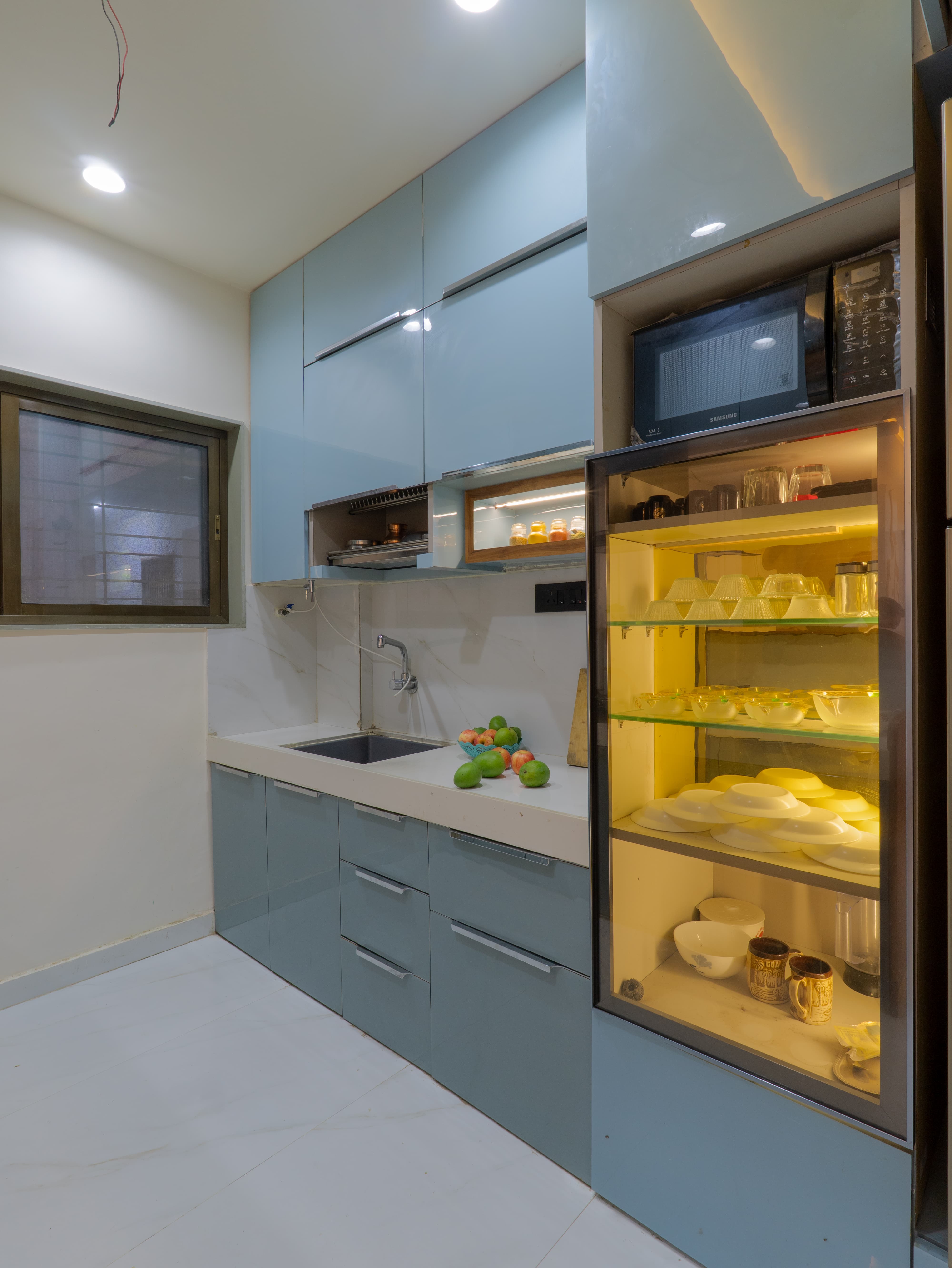 Modular kitchen interior design project